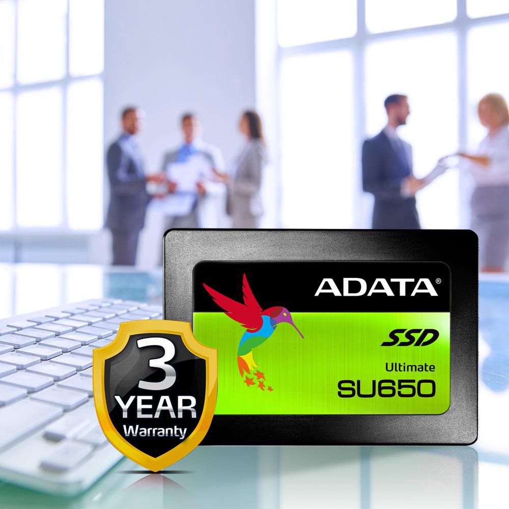SSD Adata SU650 mang đến hiệu suất tốc độ cao lẫn giá tốt