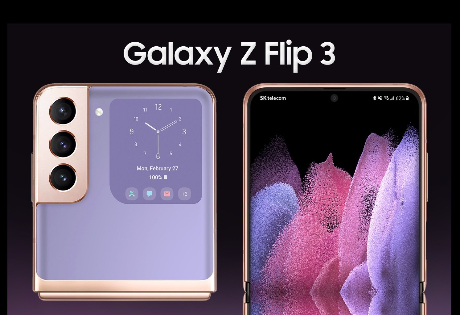 Samsung Galaxy Z Flip3 5G có thiết kế nhỏ gọn đa sắc màu