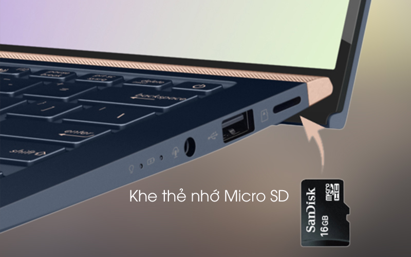 Khe cắm thẻ Micro SD