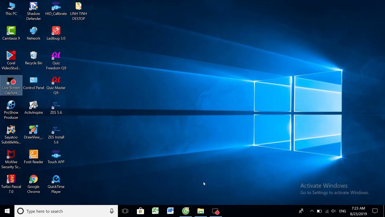 Cách xoá dòng chữ Activate Windows trên máy tính
