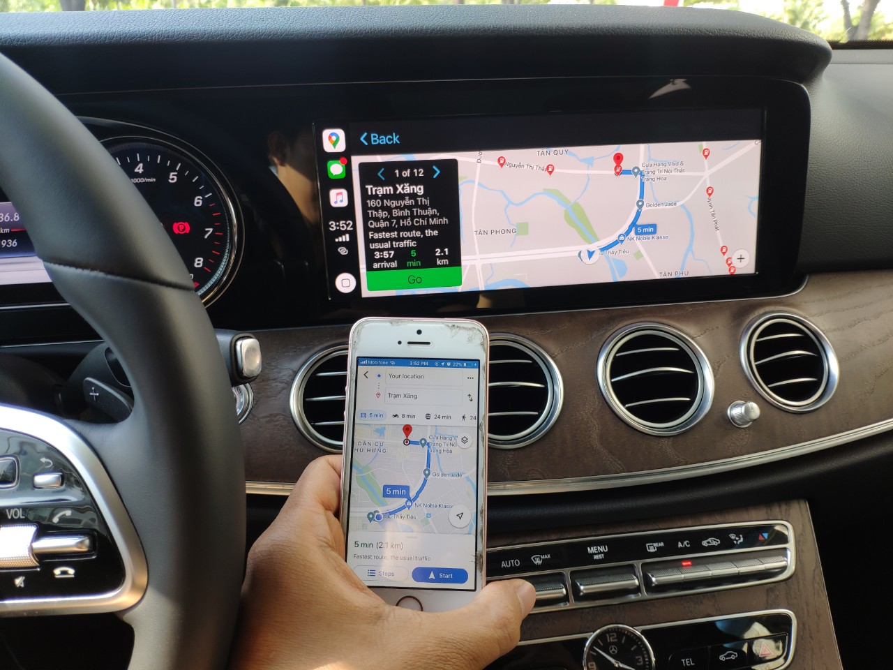 lợi ích mà Android Auto và Apple CarPlay