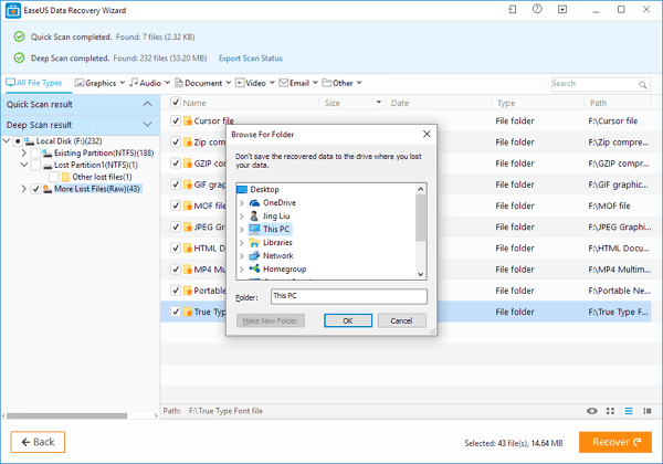 Hướng dẫn phục hồi các Files, Folder bị xóa vĩnh viễn bằng phần mềm EaseUS