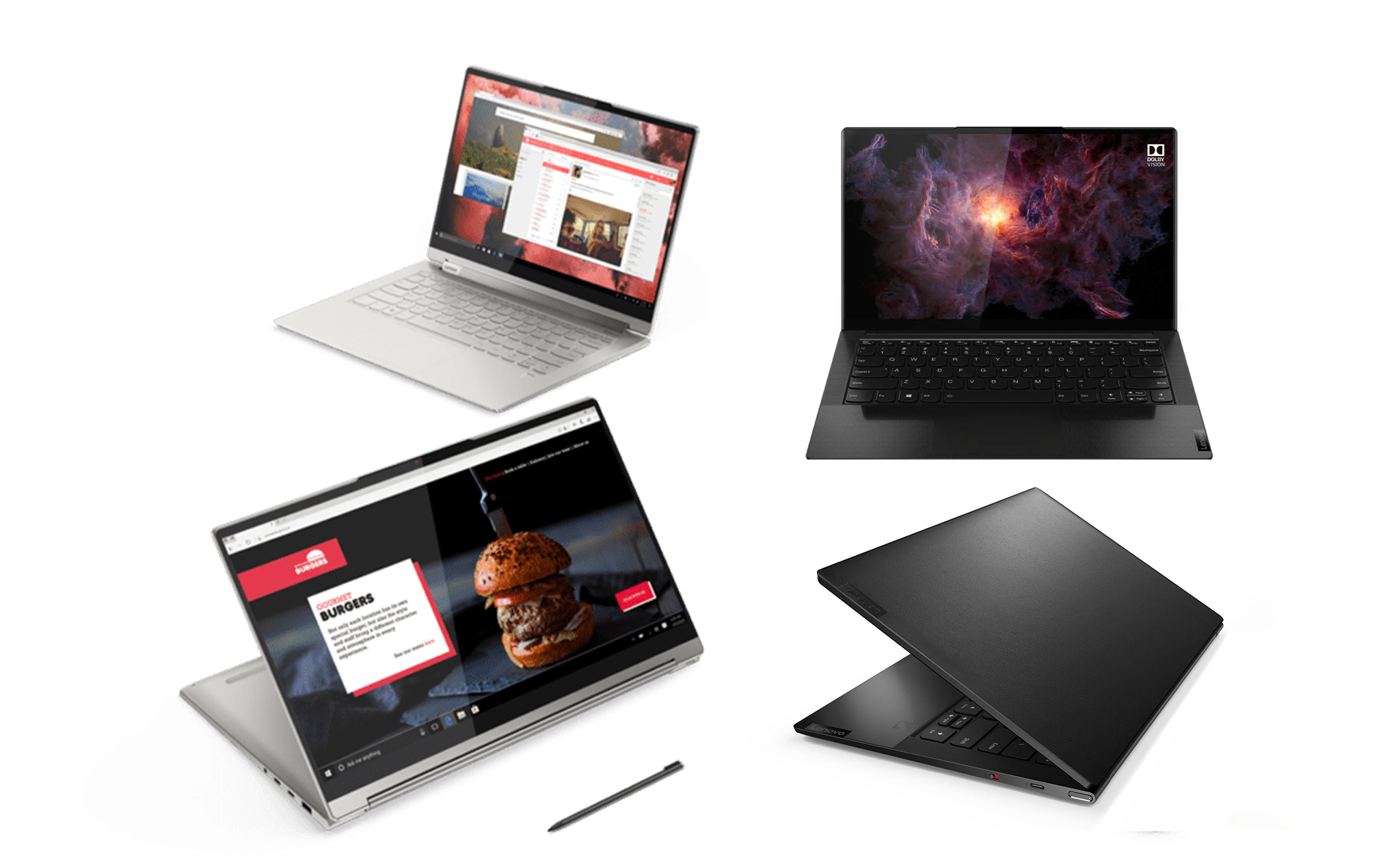 Lenovo vừa chính thức ra mắt ba mẫu laptop Yoga cao cấp